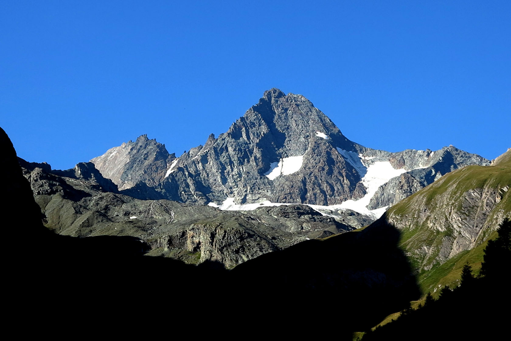 Il Grossglockner visto dal versante di Kals