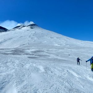 Gli ultimi pendii dell'Etna