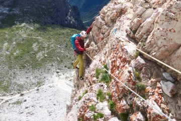 Arrampicando sullo spigolo giallo