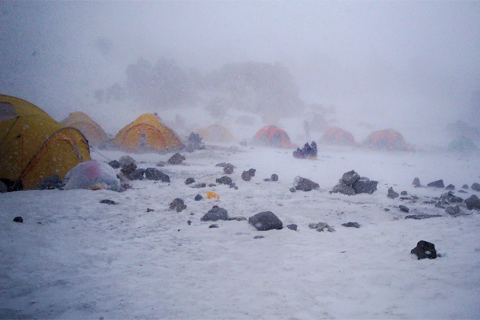 Vento in quota sull'Aconcagua