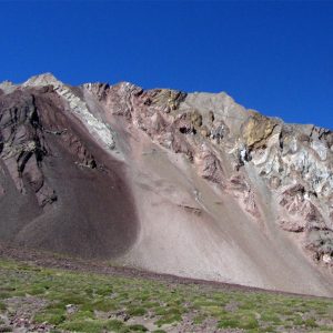 I colori delle rocce in Aconcagua