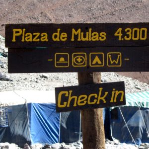 Plaza de Mulas, il Campo Base per la salita all'Aconcagua