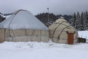 Le Yurta in Kirghizistan