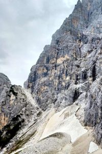 Il ghiacciaio Studence in Alpi Giulie