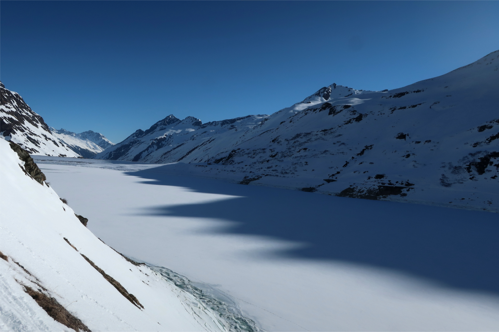 Costeggiando il lago Silvretta - Stausee