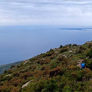 Lungo la GTE sull'Isola d'Elba