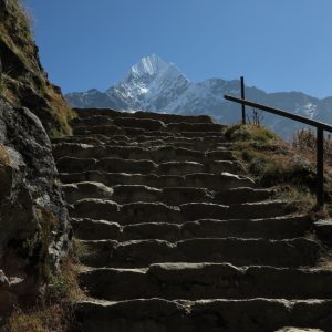Lungo il trekking del CB Everest