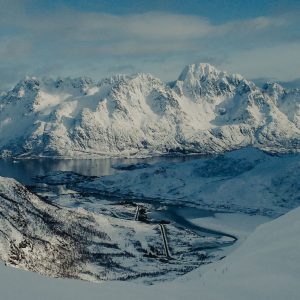 Isole Lofoten dopo una nevicata - Norvegia, Lofoten