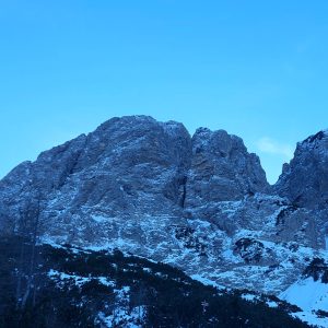 Il Miaron visto dalla valle