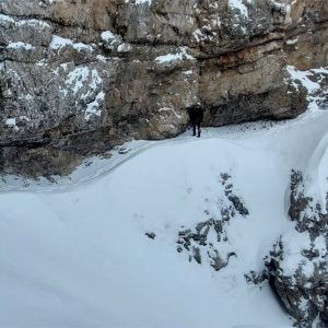 La bella cengia del Monte Miaron