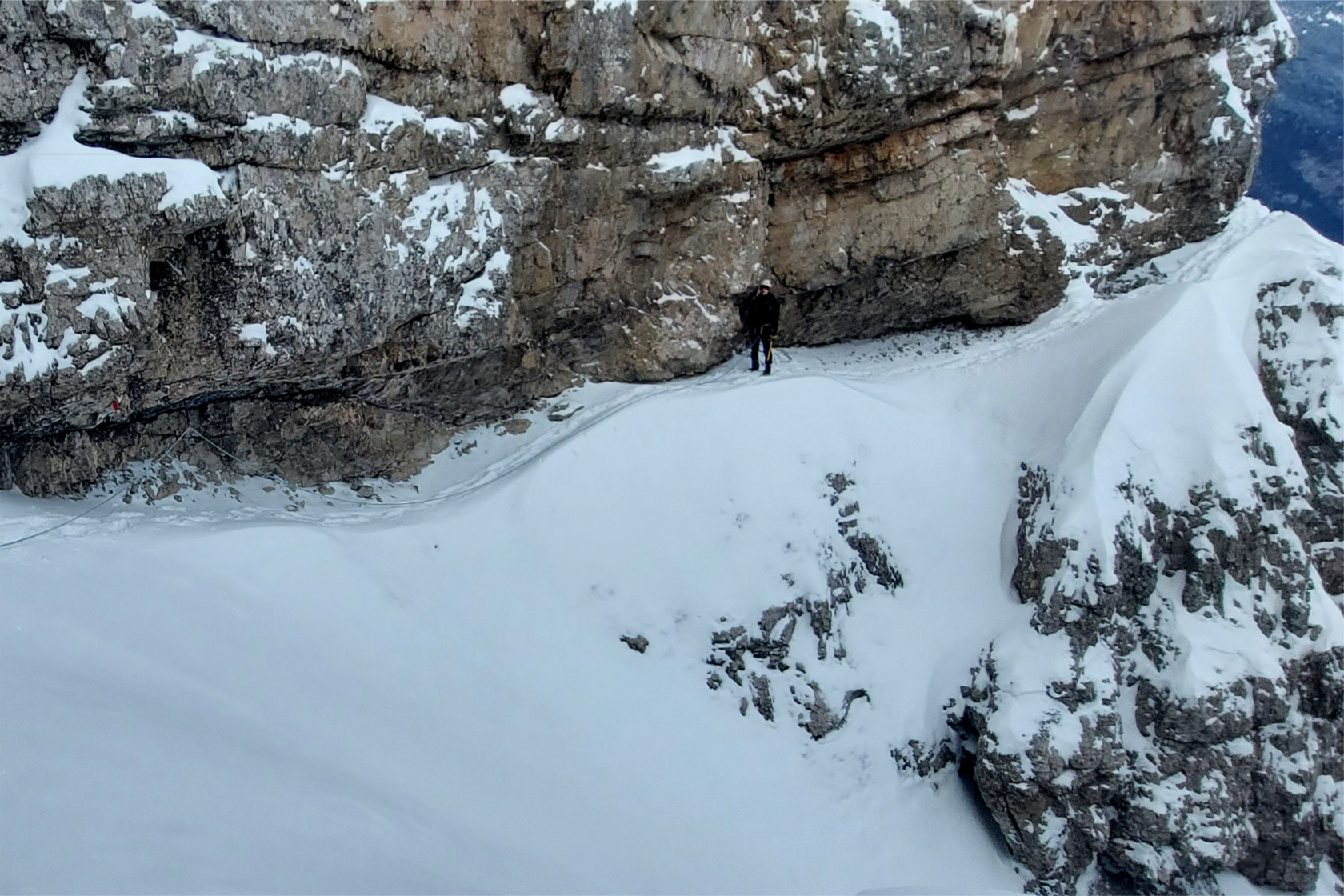 La bella cengia del Monte Miaron
