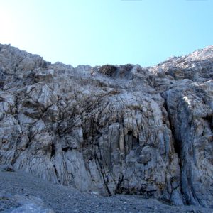 La parete Nord del Coglians