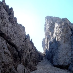 Lungo la Normale della Crete delle Chianevate