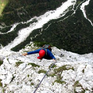 Lungo la Gilberti-Soravito sulla Creta della Grauzaria