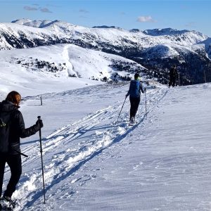 Corso di trekking invernale a Innerkrems