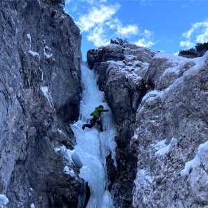 Tratto incassato su Stella e Lucciole in Val di Enghe