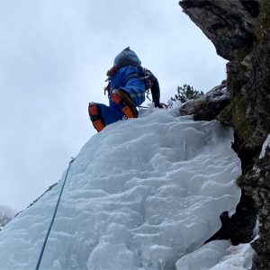 Quasi fuori dal verticale su Stella e Lucciole in Val di Enghe