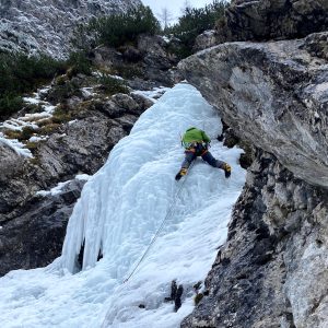 I primi tiri di Stella e Lucciole in Val di Enghe