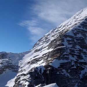 La spalla terminale della Cresta Est sul Forato