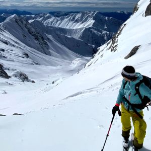 Risalendo il Vallone della Plote sul Cogliàns