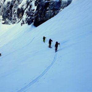 Pendii salendo sul Kotovo Sedlo