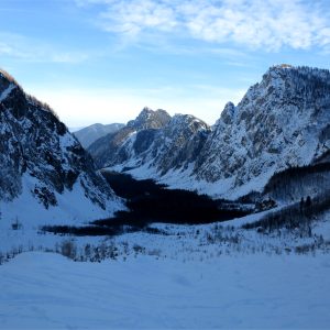 La valle del Tamar salendo sul Kotovo Sedlo