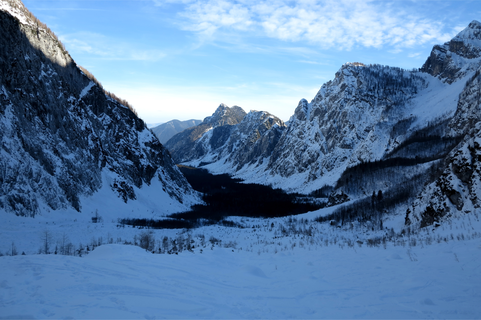 La valle del Tamar salendo sul Kotovo Sedlo