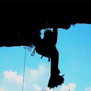 Dry tooling in Val Malta