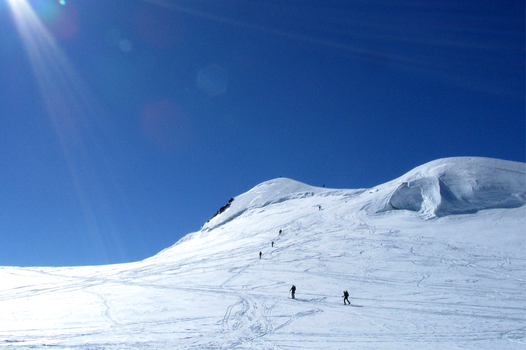Salendo nel massiccio del Monte Rosa