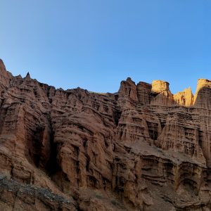 Laglan Canyon in Kirghizistan