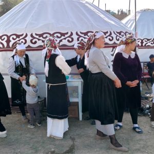 Festa tradizionale in kirghizistan