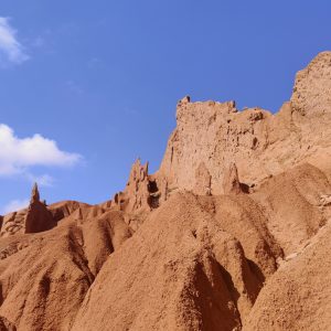 Laglan Canyon in Kirghizistan
