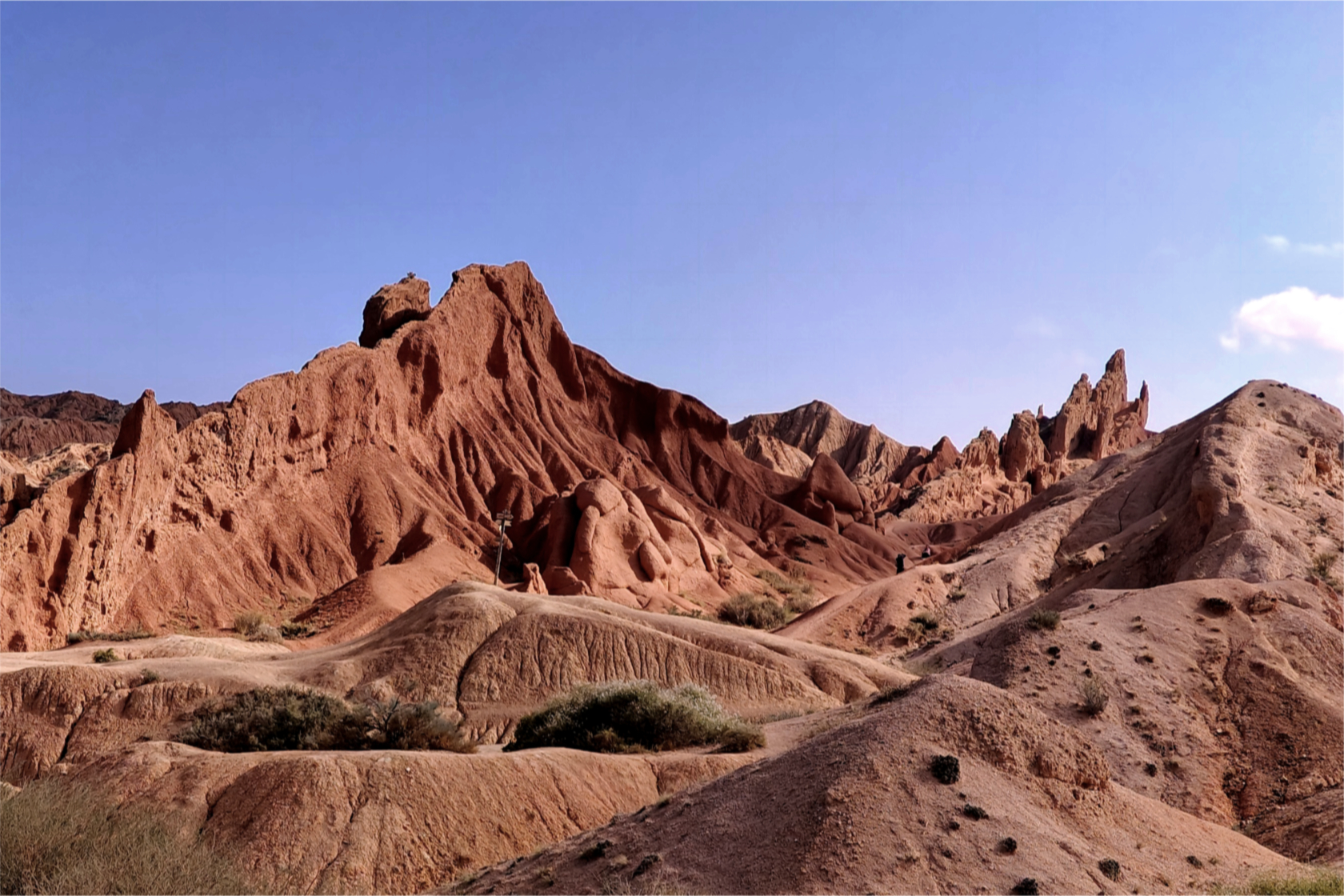 Laglan Canyon in Kirghizistan