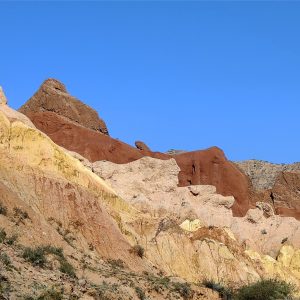 Laglan Canyon in Kirghizistan