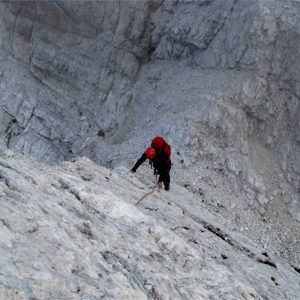 Lungo la Via dei Triestini sulla Cima dei Preti