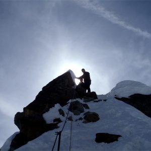Sull'antecima del GrossGlockner