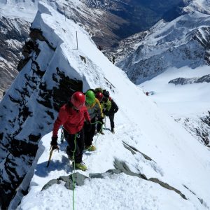 Lungo la cresta del GrossGlockner